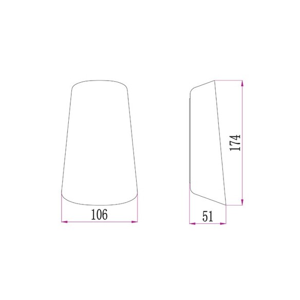BESTRI2 - BESTRI LED Tri-CCT Exterior Surface BESTRI2