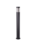 ELANORA E27 Surface Mounted Black Bollard Lights IP44