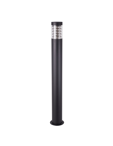 CLA1615LBL - ELANORA E27 Surface Mounted Black Bollard Lights IP44