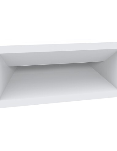 WALL RECD 13W LED TRI 305Lm IP65 RECT BRICKLIGHT BRICKTRI1