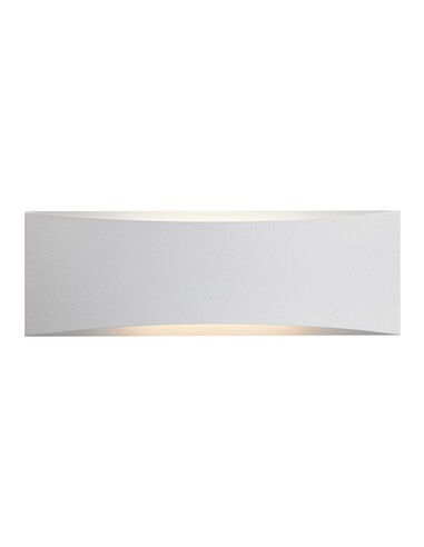 BRISTOL Up & Down Wall Light Curved 8W Tri-Colour BRISTOL