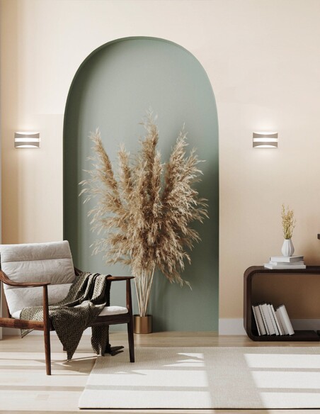 CARDIFF Up & Down Wall Light Rectangular 5W CARDIFF