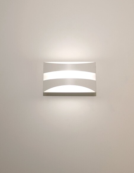 CARDIFF Up & Down Wall Light Rectangular 5W CARDIFF
