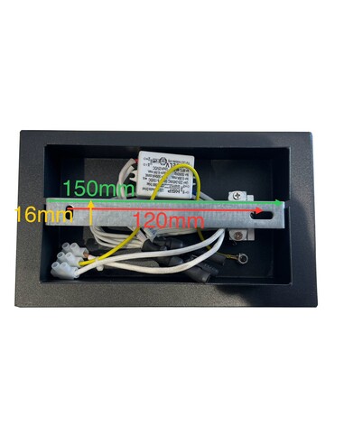 CARDIFF Up & Down Wall Light Rectangular 5W CARDIFF
