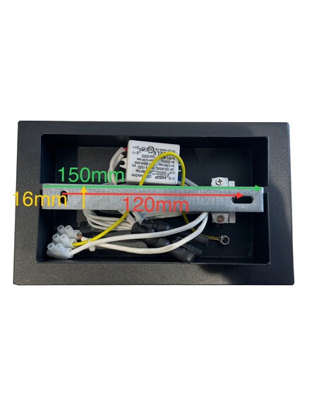 CARDIFF Up & Down Wall Light Rectangular 5W CARDIFF