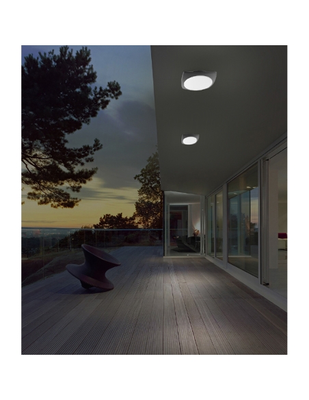 ULAN2 - ULAN Exterior LED Square Wall Ceiling ULAN2