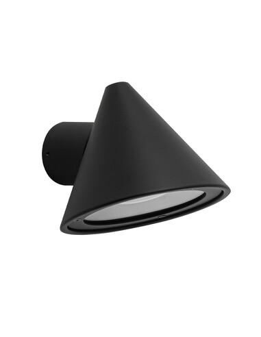 CUCHARA2 Exterior Wall Light Cone Matt White IP65 CUCHARA2