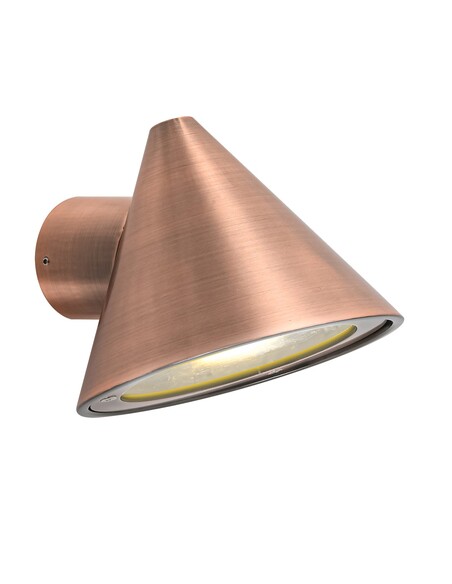 CUCHARA2 Exterior Wall Light Cone Matt White IP65 CUCHARA2