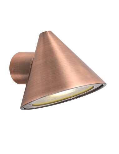 CUCHARA4 Exterior Wall Light Cone Copper IP65 - CUCHARA4