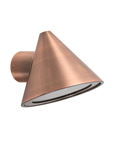 CUCHARA4 Exterior Wall Light Cone Copper IP65 - CUCHARA4