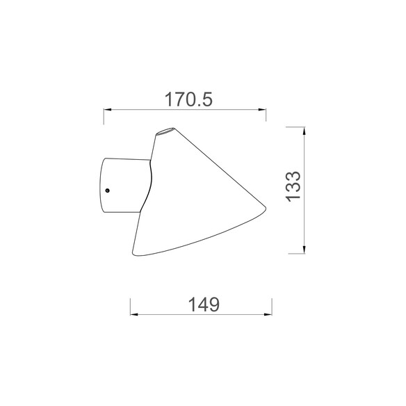 CUCHARA5 - CUCHARA Exterior Cone Surface Mounted CUCHARA5