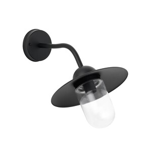 DEKSEL04 - DEKSEL Industrial Matte Black Exterior Wall DEKSEL04