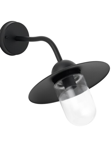 DEKSEL04 Exterior Wall Light Black IP54 - DEKSEL04DEKSEL04