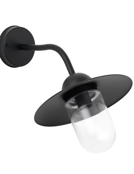 DEKSEL04 Exterior Wall Light Black IP54 - DEKSEL04