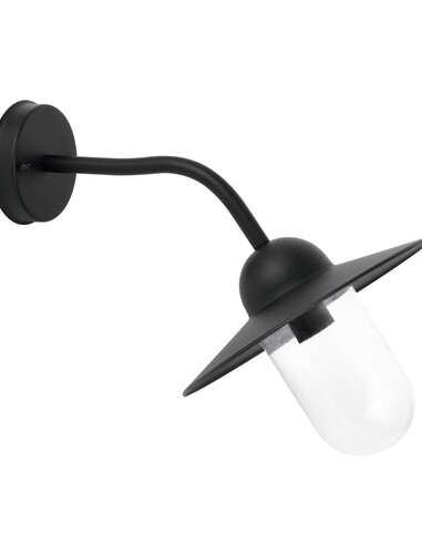 DEKSEL04 Exterior Wall Light Black IP54 - DEKSEL04DEKSEL04