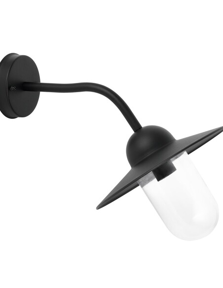 DEKSEL04 Exterior Wall Light Black IP54 - DEKSEL04DEKSEL04