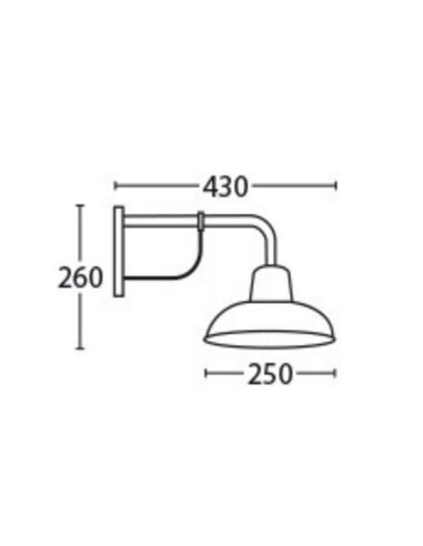 DEKSEL05 Interior Wall Light Black - DEKSEL05DEKSEL05