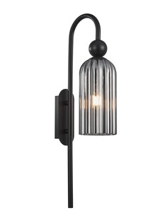 FLAUTA1W Interior Wall Light Round 1W Black - FLAUTA1WFLAUTA1W