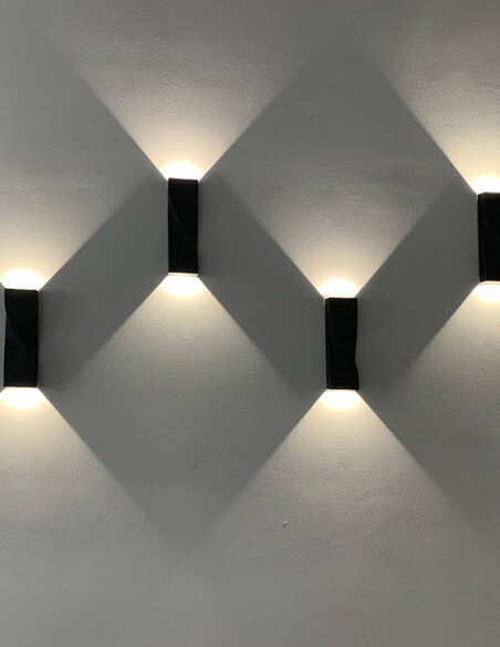 GIROTRI2 Up & Down Wall Light 11W LED Tri-Colour GIROTRI2