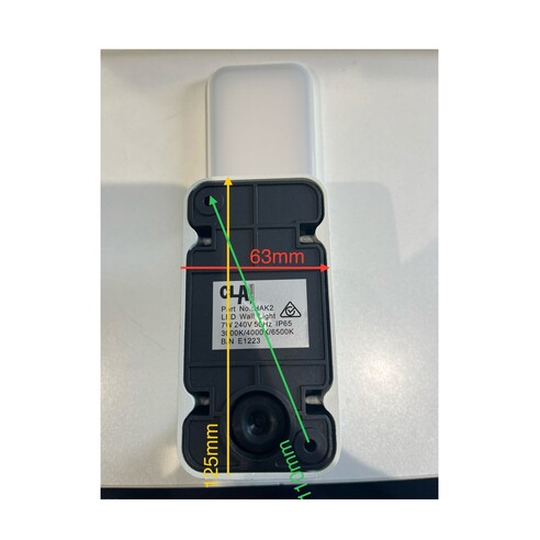 HAK1 - HAK LED Tri-CCT Exterior Hook Wall Lights HAK1