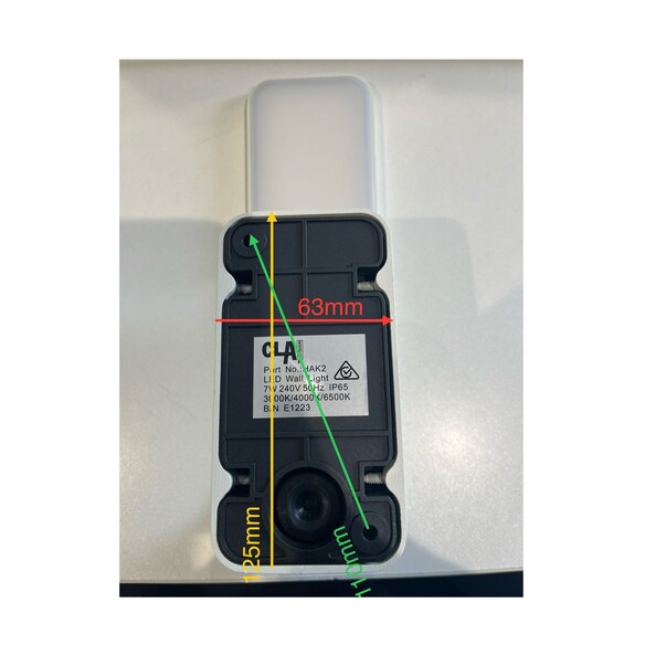 HAK1 - HAK LED Tri-CCT Exterior Hook Wall Lights HAK1