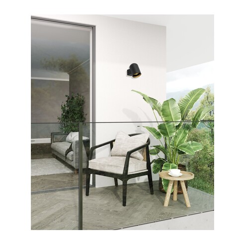 KEILA2 - KEILA Exterior Oval Surface Mounted Wall KEILA2