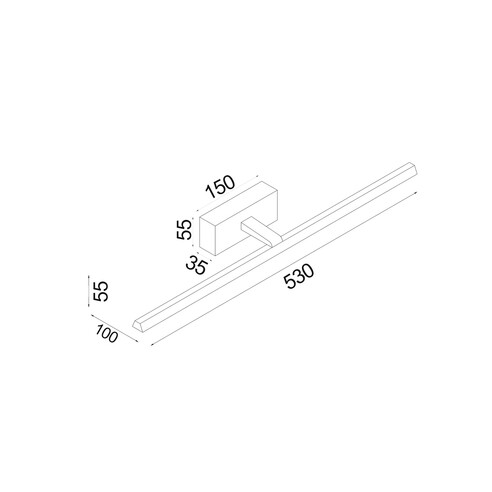 LINEAL1M - LINEAL Interior LED Tri-CCT Dimmable LINEAL1M