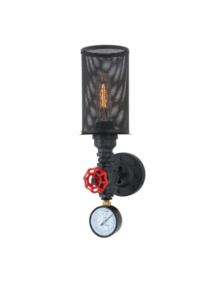 VENETO-W1 - VENETO Industrial Aged Iron Decorative Wall Light