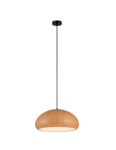 LIGNA08 - LIGNA Retro Dome Replica Wood Pendant Lights
