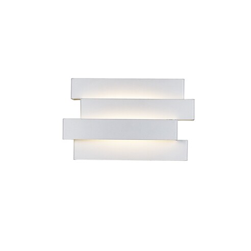 NAGOYA - NAGOYA City Series LED Tri-CCT Interior Rectangular Up/Down Dimmable Wall Light