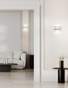 NAGOYA Up & Down Wall Light Rectangular 5W Tri-Colour White NAGOYA 2