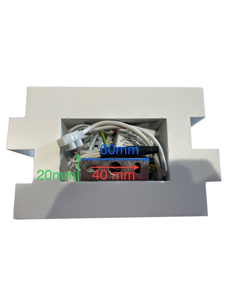 NAGOYA Up & Down Wall Light Rectangular 5W NAGOYA