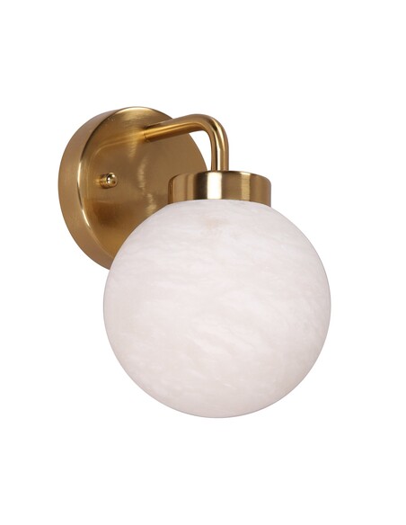 PALLA-W1 Interior Wall Light Round White - PALLA-W1