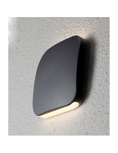 Vox 9W LED Up/Down Wall Light Black Finish / Warm White - VOX1