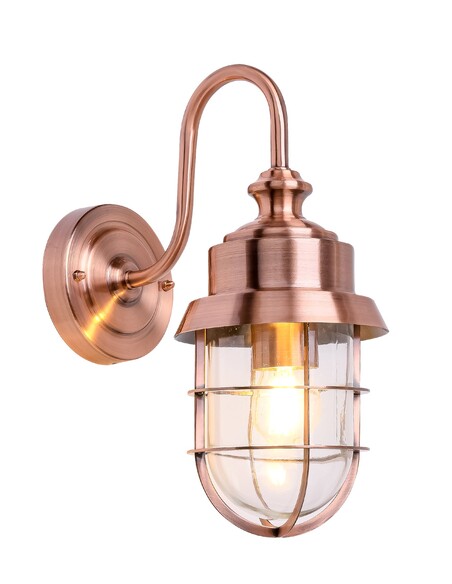 PAROL4 Exterior Wall Light 44W Copper IP44 - PAROL4