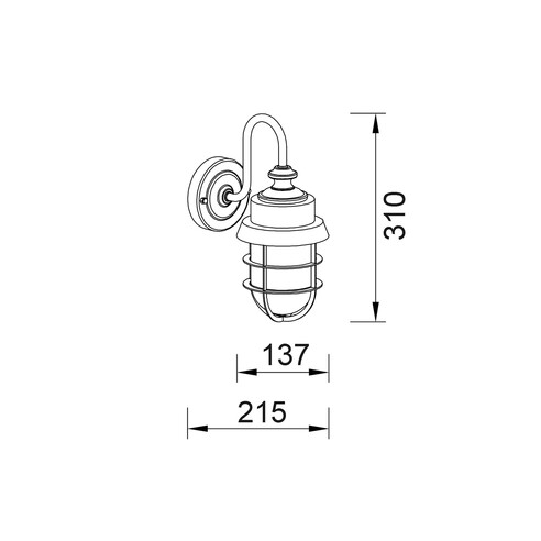PAROL5 - PAROL Exterior Cylinder Glass with Cage PAROL5