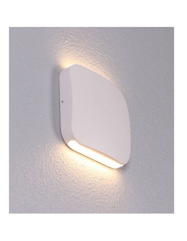 Vox 9W LED Up/Down Wall Light White Finish / Warm White - VOX2