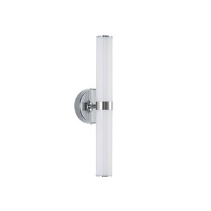 OL51445CH - SASSY 8W LED CCT Dimmable Chrome with Ribbed OL51445CH