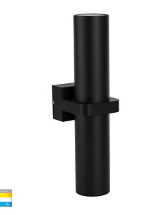 LUZ Up & Down Wall Pillar Light Black - HV10291THV10291T