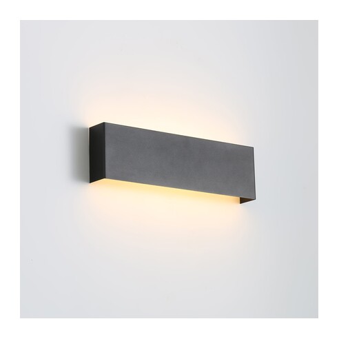 OL51521/30BK - Rafter 30 Black CCT LED Wall LightOL51521/30BK