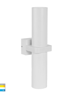 LUZ Up & Down Wall Pillar Light White - HV10391THV10391T