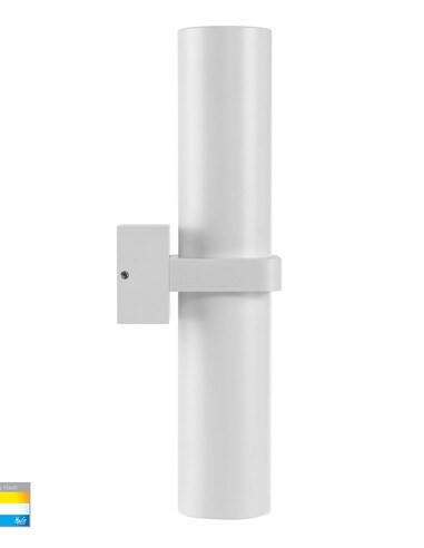 LUZ Up & Down Wall Pillar Light White - HV10391THV10391T