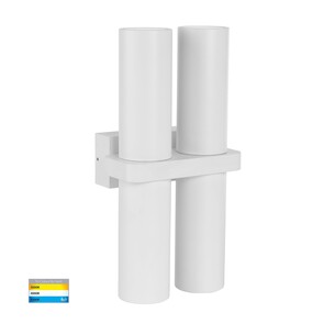 HV10392T - Luz White TRI Colour Double Up & Down Wall HV10392T