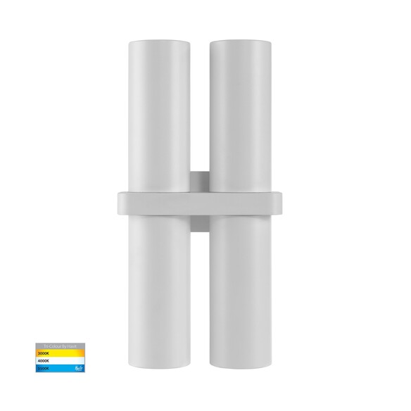 HV10392T - Luz White TRI Colour Double Up & Down HV10392T
