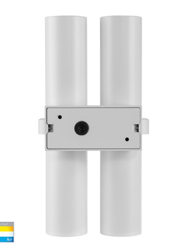 LUZ Up & Down Wall Pillar Light White - HV10392THV10392T