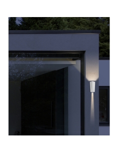 Exterior 11W LED Surface Mounted Up/Down Wall Light White / WIG2 2