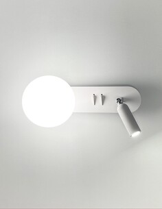 OL52215WH Interior Wall Light White - OL52215WHOL52215WH 2