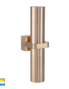 LUZ Up & Down Wall Pillar Light Brass - HV10591THV10591T