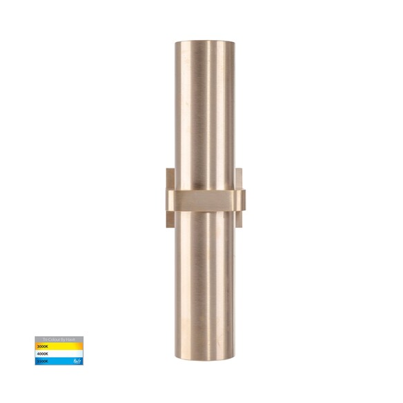 HV10591T - Luz Solid Brass TRI Colour Single Up & HV10591T