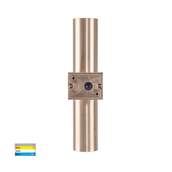 HV10591T - Luz Solid Brass TRI Colour Single Up & HV10591T